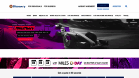 What Discovery.co.za website looked like in 2022 (2 years ago)