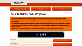 What Druczkiprzelewu.pl website looked like in 2022 (1 year ago)