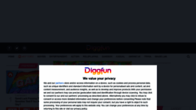What Diggfun.co website looked like in 2022 (1 year ago)
