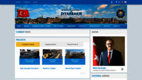 What Diyarbakir.bel.tr website looked like in 2022 (1 year ago)