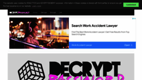 What Decryptpassword.com website looked like in 2022 (1 year ago)