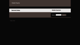 What Debit-karte.com website looked like in 2011 (12 years ago)