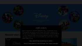 What Disneychannel.nl website looked like in 2022 (1 year ago)