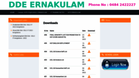 What Ddeernakulam.in website looked like in 2022 (1 year ago)