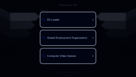 What D2loader.blizzsector.net website looked like in 2022 (1 year ago)