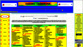 What Dadinosandrina.com website looked like in 2022 (1 year ago)