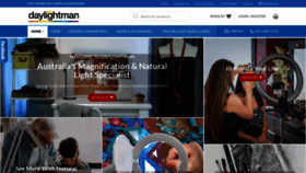 What Daylightman.com.au website looked like in 2022 (1 year ago)