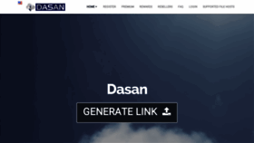 What Dasan.co website looked like in 2022 (1 year ago)