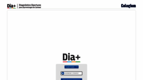 What Diamas.colegium.com website looked like in 2022 (1 year ago)
