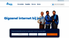 What Deltafibernetwerk.nl website looked like in 2022 (1 year ago)