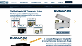 What Diacam360.com website looked like in 2022 (1 year ago)