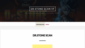 What Drstone.fr website looked like in 2022 (1 year ago)