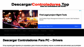 What Descargarcontroladores.top website looked like in 2022 (1 year ago)