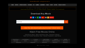 What Downloads-anymovies.co website looked like in 2022 (1 year ago)