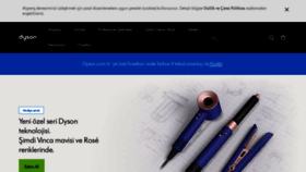 What Dyson.com.tr website looked like in 2022 (1 year ago)