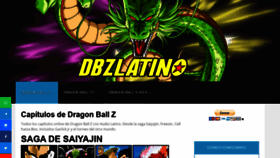 What Dbzlatino.com website looked like in 2022 (1 year ago)