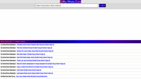 What Djmp3maza.com website looked like in 2022 (1 year ago)