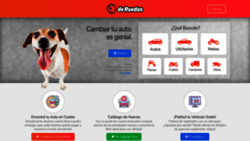 What Deruedas.com.ar website looked like in 2022 (1 year ago)