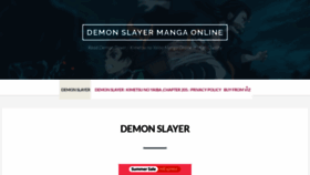 What Demonslayer-mangaonline.com website looked like in 2022 (1 year ago)