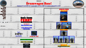 What Drumwagon.com website looked like in 2022 (1 year ago)