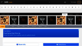 What Darkalbum.ru website looked like in 2022 (2 years ago)
