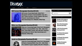 What Discogc.com website looked like in 2022 (1 year ago)