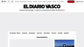 What Diario.com website looked like in 2022 (1 year ago)