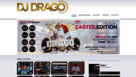 What Djdrago.com website looked like in 2022 (1 year ago)