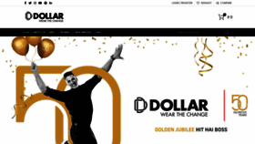 What Dollarshoppe.in website looked like in 2022 (1 year ago)