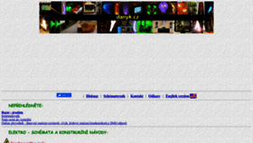 What Danyk.cz website looked like in 2022 (1 year ago)