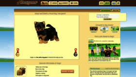 What Dogzer.net website looked like in 2022 (1 year ago)