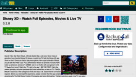What Disney-xd-watch-full-episodes-movies-live-tv-ios.soft112.com website looked like in 2022 (1 year ago)