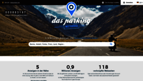What Dasparking-motorrad.de website looked like in 2022 (1 year ago)