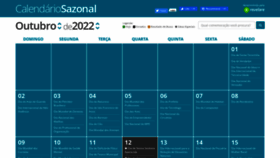 What Datascomemorativas.me website looked like in 2022 (3 years ago)