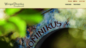 What Dominikus.it website looked like in 2022 (1 year ago)