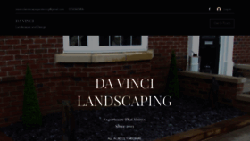 What Davincilandscaping.co.uk website looked like in 2022 (1 year ago)