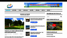 What Dulichdalat.pro website looked like in 2022 (1 year ago)