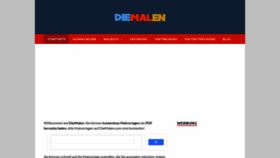What Diemalen.com website looked like in 2022 (1 year ago)