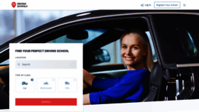 What Driving-schools.com website looked like in 2022 (1 year ago)