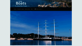 What Dailyboats.com website looked like in 2022 (1 year ago)