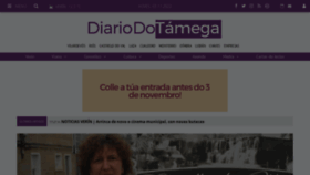 What Diariodotamega.es website looked like in 2022 (1 year ago)