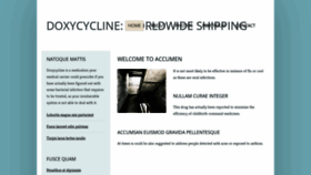 What Doxycycline.site website looked like in 2022 (2 years ago)