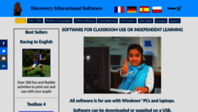 What Discoveryeducationalsoftware.co.uk website looked like in 2022 (1 year ago)