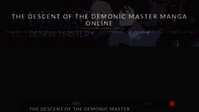 What Demonic-master.com website looked like in 2022 (1 year ago)
