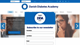 What Danishdiabetesacademy.dk website looked like in 2022 (1 year ago)
