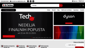 What Drtechno.rs website looked like in 2022 (1 year ago)