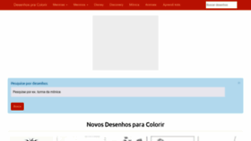 What Desenhospracolorir.com.br website looked like in 2022 (1 year ago)
