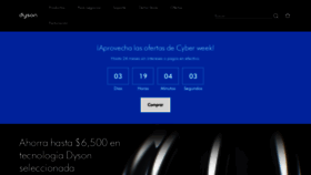 What Dyson.com.mx website looked like in 2022 (1 year ago)