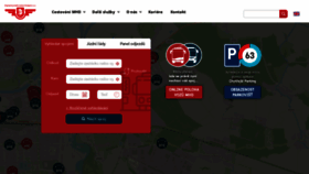 What Dpmp.cz website looked like in 2022 (1 year ago)