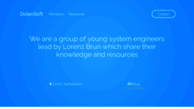 What Dolansoft.org website looked like in 2022 (1 year ago)